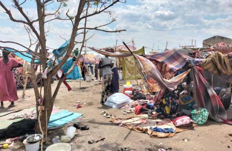The conditions in Renk, South Sudan